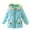 Blue, variant on Mercatoo Toddler Kids Winter Hooded Coat Girls Windproof Winter Warm Zipper Jacket Thick Thermal Fleece Lined Snow Outwear