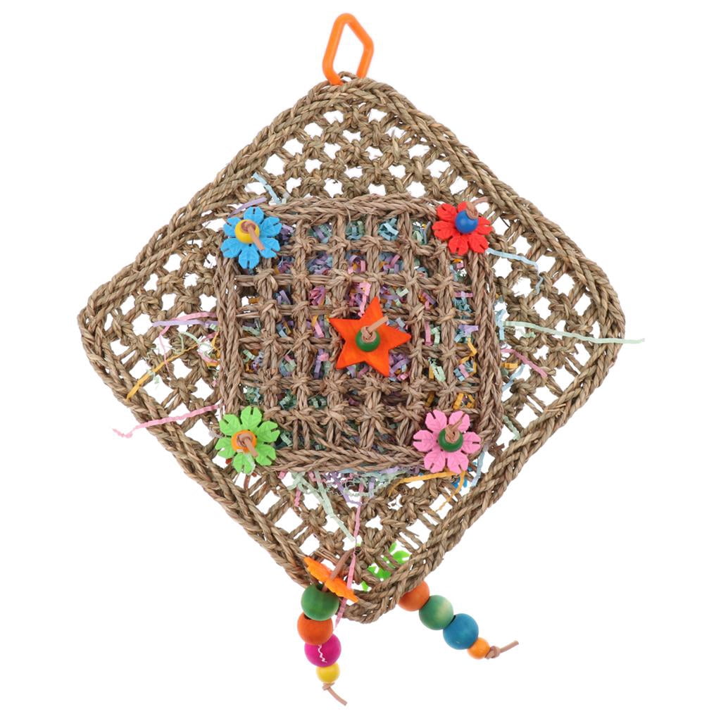 EHJRE Pet Bird Hamster Biting Chewing Toy Teeth Care Supplies Treats And Chews Random Color