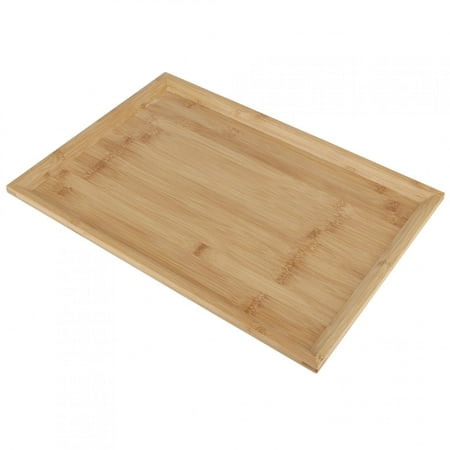 

Food Trays Bamboo Serving Tray Tea Tray Bamboo Serving Tray For Barbecue Snack M 42.3x30.3x2.2cm