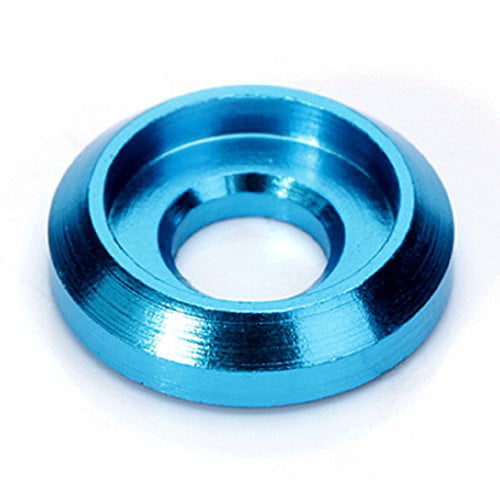 Aluminum Alloy Cone Cup Head Washers Gasket for Hex Socket Screws Bolts M2 
