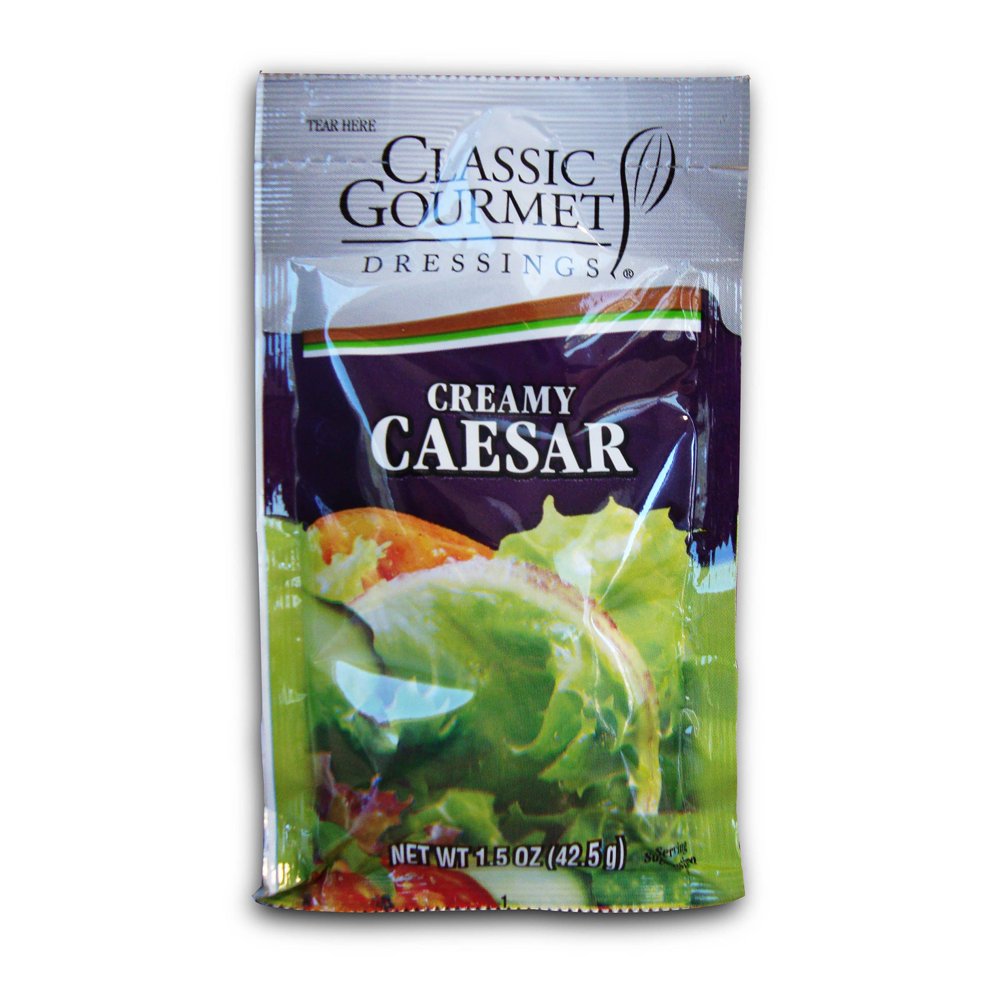 Classic Gourmet Select Creamy Caesar Dressing, 1.5 Ounce 60 per case
