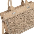 thumbnail image 4 of Montana West Vintage Western Handbag Exquisite Tooling, Unique Prints & Whipstitch Craftsmanship, Tan, 4 of 6