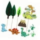 thumbnail image 4 of 12 adornos de dinosaurio para tartas, cupcakes, figuras de dinosaurio, decoración para tartas de niñas, proyectos de para cumpleaños y, 4 of 8