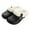 Black, variant on Willtoo Men Fur Lined Clogs Memory Foam Warm Fuzzy Slippers Winter Waterproof Indoor Outdoor Slipper Black 4