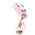 thumbnail image 1 of Qarigey Pañuelo para la cabeza para mujer, a la moda, preatado, práctico, versátil, transpirable, cómodo, accesorio para el cabello Sombreros penachos rosas Qarigey AP009762-15, 1 of 6