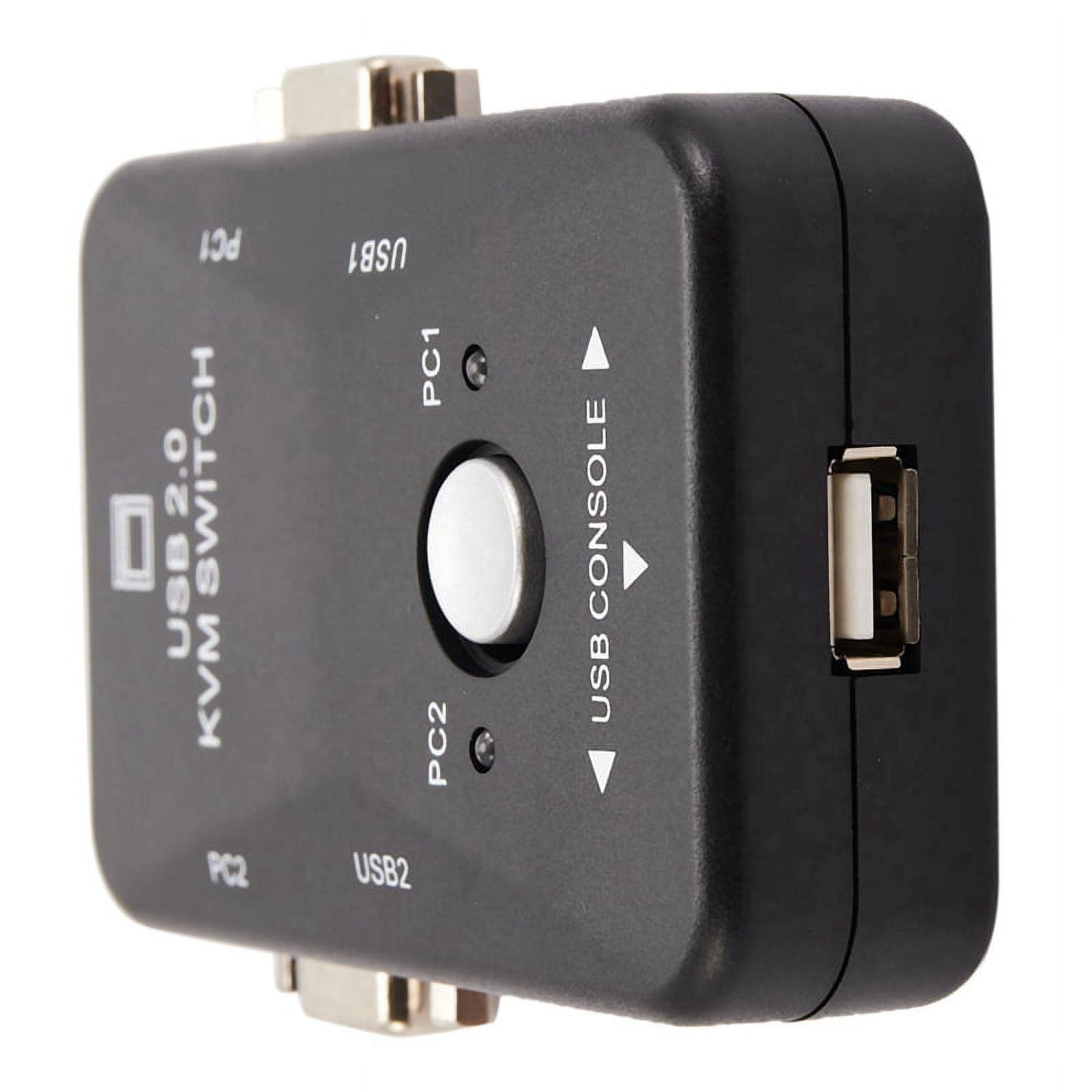 5X USB Kvm Switch Switcher 2 Port Vga Svga Switch Box USB 2.0 Mouse Keyboard 1920X1440 Switch Box