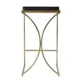 thumbnail image 3 of Butler Specialty Company Natalya 31" Upholstered Bar Stool - Black / Gold, 3 of 7
