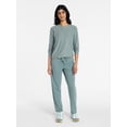 thumbnail image 3 of Athletic Works Women's and Women's Plus Knit Pants, Sizes XS-4X, 3 of 7