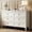 White-6 Drawers, variant on RichYa 6 Drawer Dresser for Bedroom,Chest of Drawers with Metal Knobs,Dresser for Closet,Kids,White
