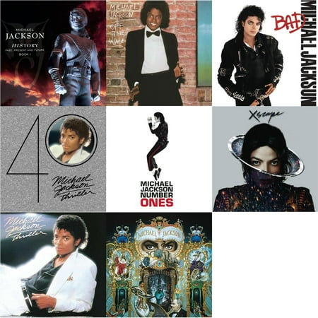 History: Past Present & Future Book 1 & Off The Wall & Bad & Thriller (40Th Anniversary/2CD) & Number Ones & Xscape & Thriller & Dangerous