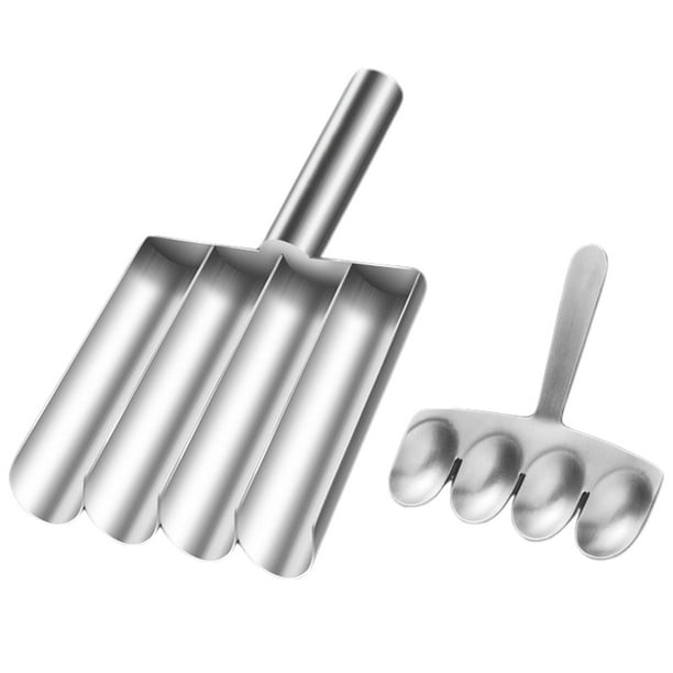 Molde para albóndigas antiadherente Wdftyju de acero inoxidable