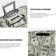 thumbnail image 5 of Money Luggage Suitcase Covers Elastic Washable 100 Dollar Bill Cash Present Luggage Protector Travel Suitcase Protective Cover For Kid And Adult, S (Fit 18-21 Inch Luggage), 5 of 6