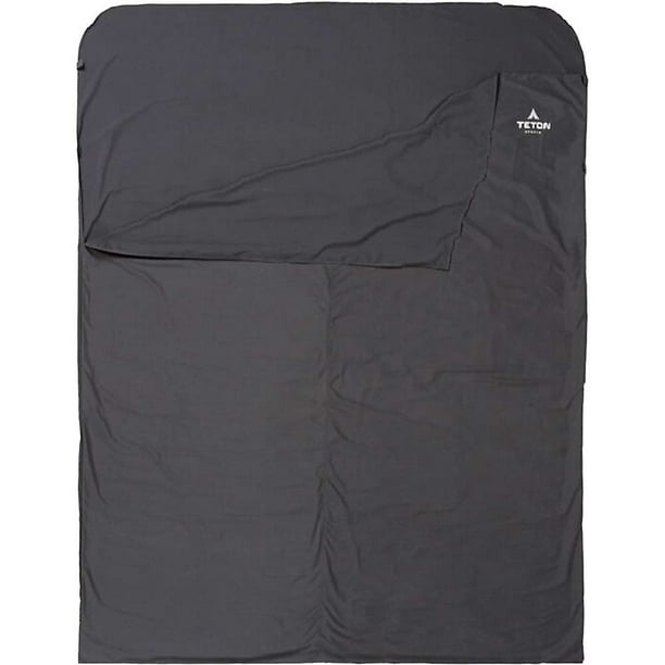 TETON Sports Cotton Mammoth Sleeping Bag Liner, Washable, Double Sleeping Bag Liner Walmart