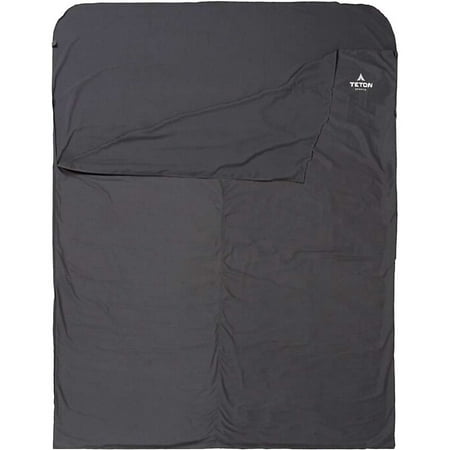 TETON Sports Sleeping Bag Liner  Black
