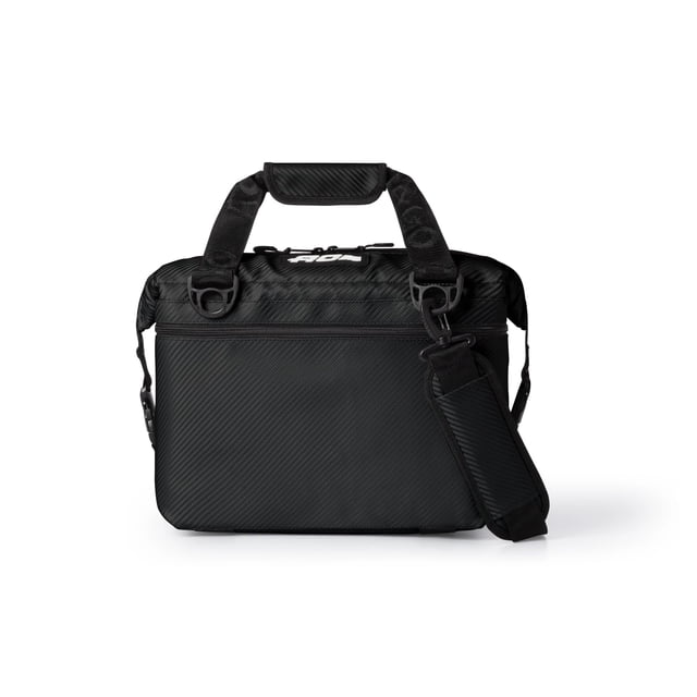 Soft Coolers AO Coolers Expedition Carbon 12 latas, color negro