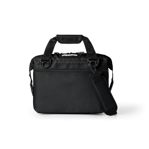 Soft Coolers AO Coolers Expedition Carbon 12 latas, color negro