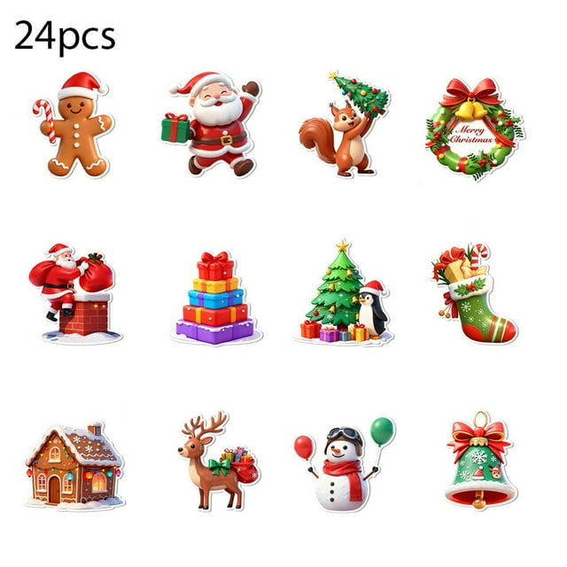 Fairy Lights Battery Operated with Timer, Santa Claus & Christmas Tree String Lights Battery Powered with Remote Control Waterproof for Indoor Outdoor Christmas Decorations