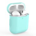 thumbnail image 1 of Funda protectora para Airpods de Apple, funda de silicona para auriculares inalámbricos Bluetooth de primera y segunda generación, carcasa protectora universal para auriculares, 1 of 5