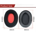 thumbnail image 3 of Replacement Spon Earpads Cushion Set For Kingston HSCD KHX-HSCP Hyperx Cloud II 2 Headphones Drop Shipping, 3 of 10