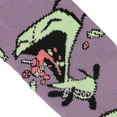 thumbnail image 5 of Invader Zim Gir Men's Athletic Crew Socks, 5 of 7