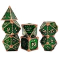 thumbnail image 2 of de de números grandes irregulares de dados poliédricos de 14 piezas, 2 of 9