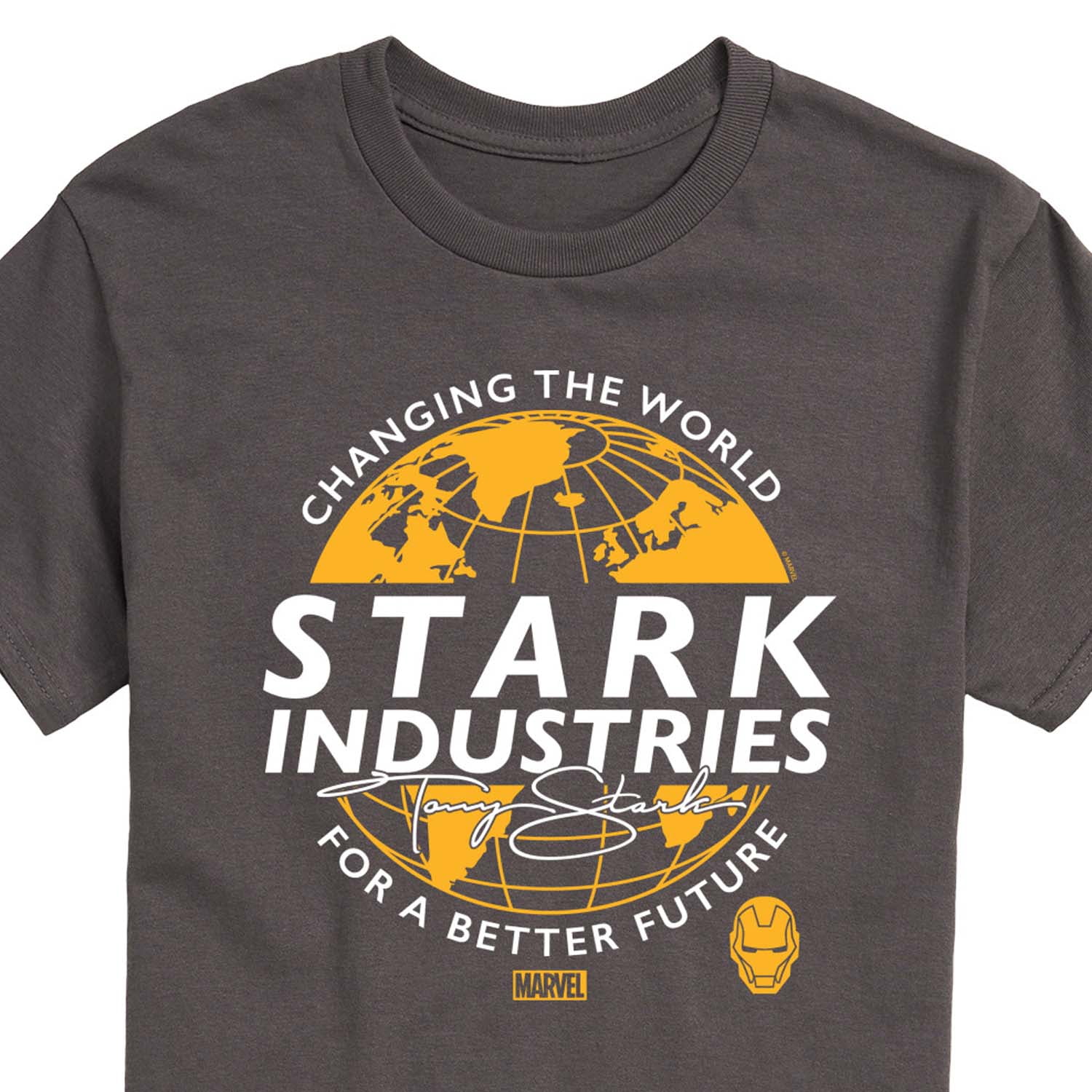 Marvel Iron Man - Stark Industries - Men's Short Sleeve Graphic T-Shirt