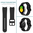thumbnail image 3 of Reloj deportivo de silicona Correa de muñeca Cierre de color para Samsung Galaxy Watch 4 40mm/44mm Hugtrwg  Nuevos Originales, 3 of 9
