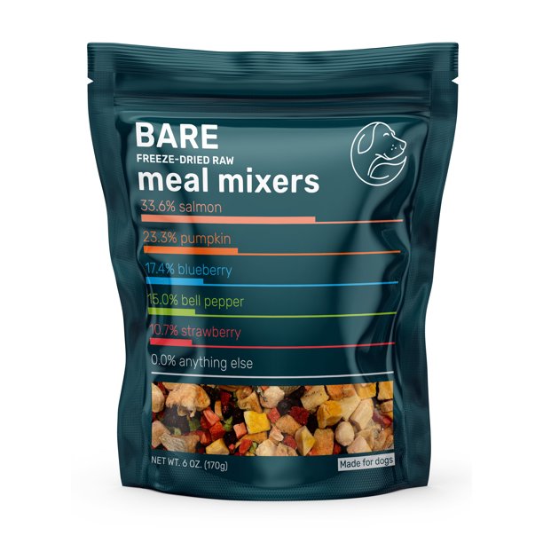 Bare Meal Mixers for Dogs Salmon 6oz