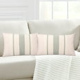 thumbnail image 5 of Jokapy Soft Cotton Woven Decorative Lumbar Pillow Covers, 12"x 20", Sage Green, 2 Pack, 5 of 10