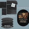 thumbnail image 2 of 100% Cotton Black Shirt We the People usa 250th Anniversary Shirts for Celebrate 250th Anniversary of America Patriotic Shirts for Men Women, 2 of 4