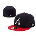 thumbnail image 1 of NY Atlanta Braves Texas Rangers MLB Team Otoño Talla Gorra Verano Sellado Completo Hombres Mujeres Algodón Bordado Casual Sombrero Gao Jiahui unisex, 1 of 2