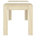 thumbnail image 2 of vidaXL Dining Table Engineered Wood Kitchen Dining Room Furniture Multi Colors, 2 of 6
