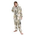 thumbnail image 5 of Soft Big Kids Onesie Pajamas Cozy Loose-Fit Jumpsuits for kids with Pockets for Christmas Lounge & Play Lily Motifs Pattern, 5 of 8