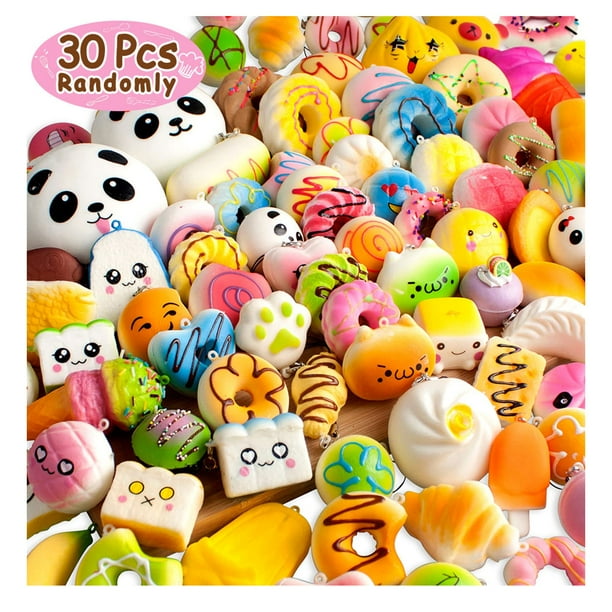 Juguete blando BUDI Coluans Kawaii, 30 unidades, Super Slow Rising