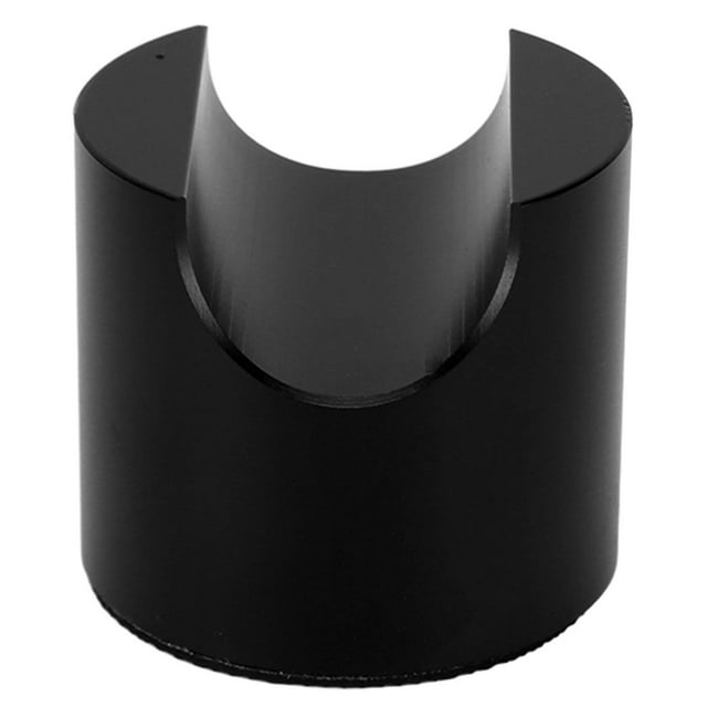HiFi Speaker Cable Holder, Shockproof Aluminum Alloy HiFi Speaker Stand Pad for Home Theater Amplifier, Black
