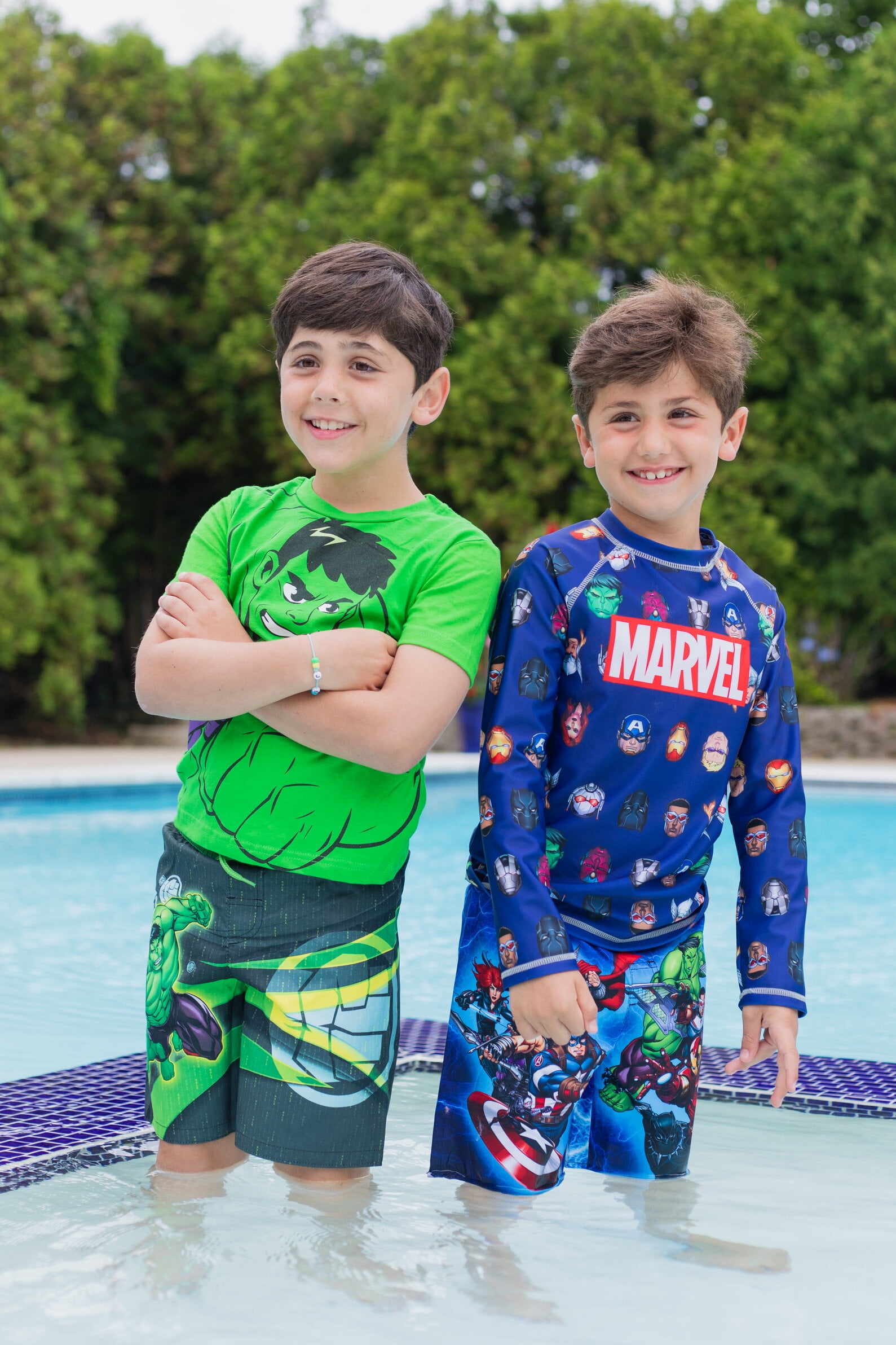 Marvel Avengers Spidey and His Amazing Friends Spider-Man Iron Man Miles Morales 4 Pack T-Shirts Toddler to Big Kid