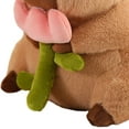 thumbnail image 4 of Peluche Capibara Hugtrwg Suave 30 Cm Juguete Regalo Cumpleaños Peluche Capibara (flor), 4 of 9