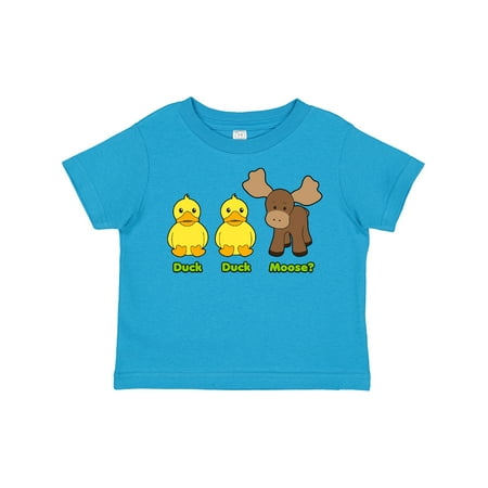 

Inktastic Duck Duck Moose Boys or Girls Toddler T-Shirt