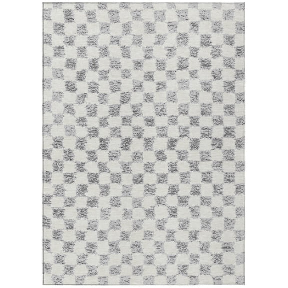 Dalyn Rugs Machine Washable Indoor/Outdoor Chantille Gray 2'6" x 3'10" Rug