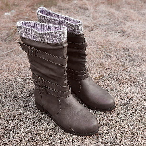 Buckle cowboy top boots ladies
