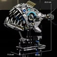 thumbnail image 7 of Remocguys Technical Mechanical Piranha Building Sets Compatible with Lego Animal Fish Bricks Model for Adults Boy 1085PCS, 7 of 7