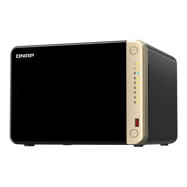 QNAP TS-664 6-Bay High-Performance Desktop NAS. Intel 4C/4T Processor, burst up