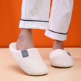 thumbnail image 2 of Vedolay Women's Slippers Cute Slippers for Women Comfort Slippers Plush House Shoes White,37, 2 of 5
