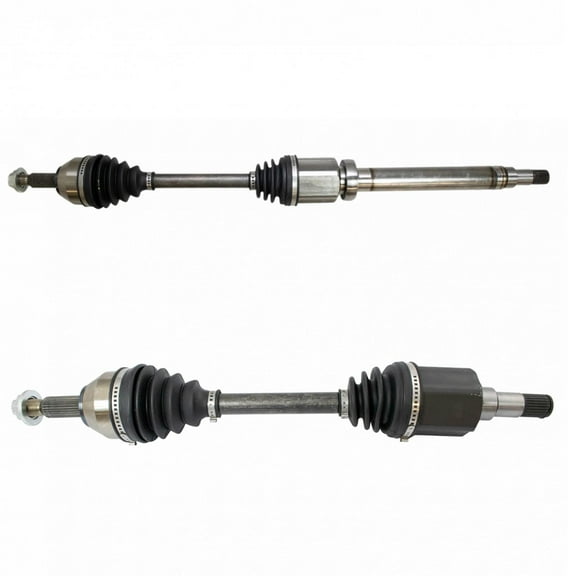 TRQ Front CV Axle Shaft Assembly Set Compatible with 2010-2013 Ford Transit Connect