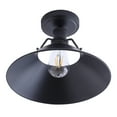 thumbnail image 4 of Aiwen Retro Metal Shade Flush Mount Ceiling Lamp E26 Base Light Fixture, 4 of 10