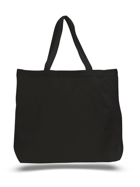 Heavy Canvas Extra Large Tote Bag (6, Black)
