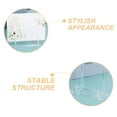 thumbnail image 3 of Clear Display Stand 2Pcs Acrylic Square for Small Picture Easel Office Use, 3 of 9
