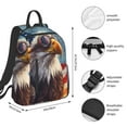 thumbnail image 2 of Balery Bald Eagle Pilot Mochila ligera para hombre y mujer: duradera e impermeable, ideal para la escuela, el trabajo, viajes y uso diario., 2 of 7