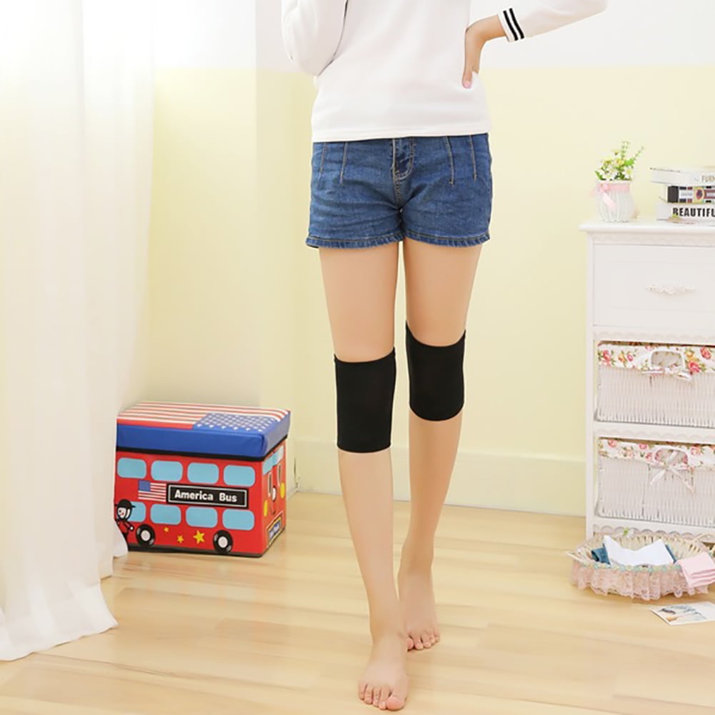 Fairnull Allmatch Thermal Knee Sleeve Knee Brace Pad Women Plain Leg