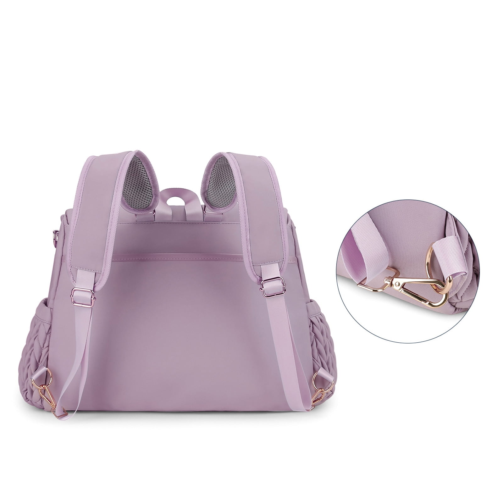 Multifunctional Diaper Bag Backpack with Changing Pad Large Capacity Foldable Travel Nappy Bag Multifunctional Diaper Bag